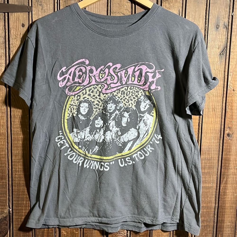 Aerosmith t shirt L